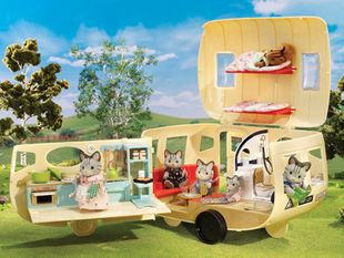 Calico Critters Caravan Family Camper 