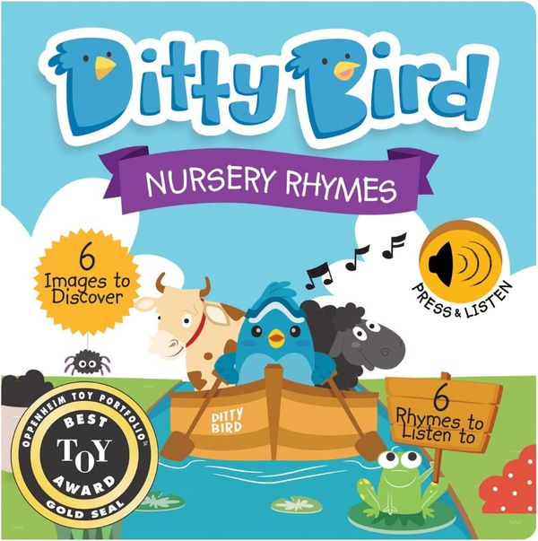 Ditty Bird Nursery Rhymes Song Book - Toys & Gifts