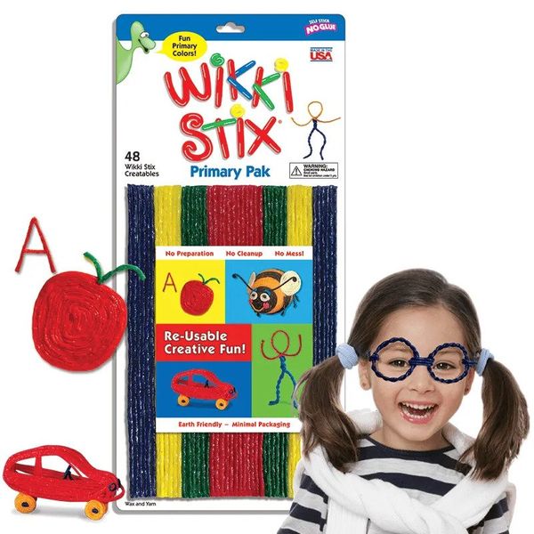 Wikki Stix -Set of 600, Classroom Use 