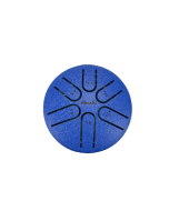 Blue 3" Steel Tongue Drum