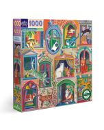 Cats in Windows 1000pc Puzzle