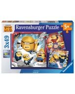 Despicable Me 4 3x49 Puzzle Pack