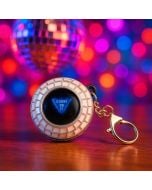 Disco Decision Ball Keychain