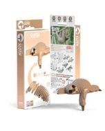 Eugy Sloth 3D Cardboard Model Kit