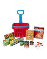 Fill & Roll Grocery Basket Play Set