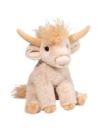 Laddie Cream Highland Cow