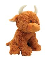 Large Brown Highland Cow