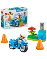 LEGO DUPLO Blue Police Motorcycle
