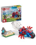 LEGO Marvel Spidey on his Motorcycle vs. Rhino
