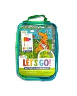 Let's Go! Activity & Coloring Kit - Robo Dinos