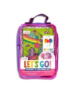 Let's Go! Activity & Coloring Kit - Unicorn Candy Town