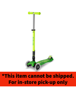 Neon LED Maxi Deluxe Foldable Scooter - Green