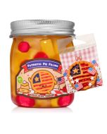Patriotic Pie Filling Jelly Cube Slime