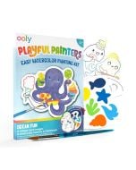 Playful Painters Easy Watercolor Painting - Ocean Fun