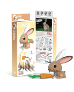 Rabbit 3D Cardboard Model Kit