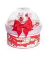 Straw-Bunny Sponge Cake Cloud Slime