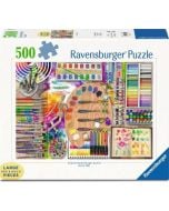 The Artist's Palette 500pc Puzzle
