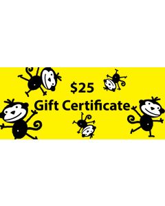 $25 Physical Gift Certificate - Redeemable In-Store Only