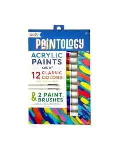 Acrylic Paint Set - Classic Colors - Set of 12