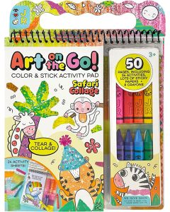 Art on the Go: Safari Collage