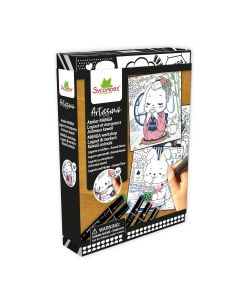 Artissimo Manga Kawaii Animals Layout & Markers