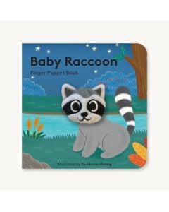 Baby Raccoon Finger Puppet Book