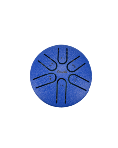 Blue 3" Steel Tongue Drum