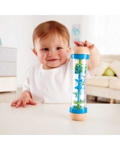 Blue Beaded Raindrops Music Tumbler