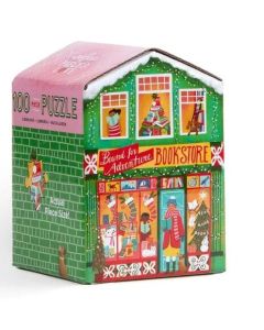 Bookstore Christmas Market 100pc Puzzle