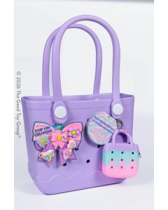Bowtiful Beach Tote Bag with Charms