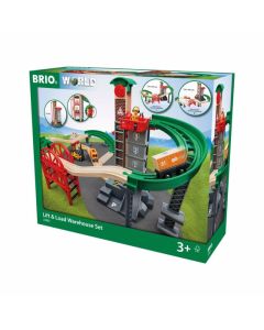 BRIO Lift & Load Warehouse Set