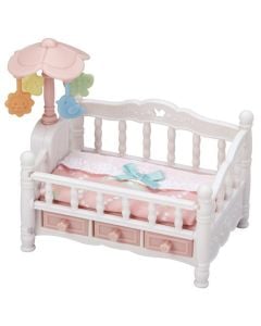 Calico Critter Crib with Mobile