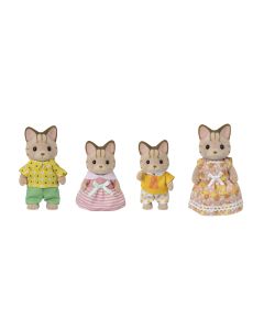 Calico Critters Striped Cat Family