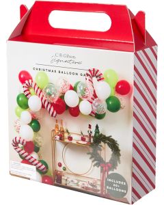 Candy Cane Holiday Balloon Kit