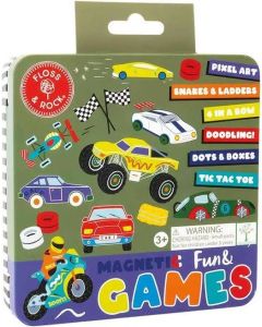 Cars Magnetic Games Tin