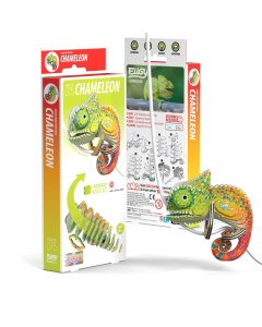 Chameleon 3D Cardboard Model Kit
