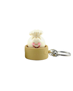 Charm Chumz Clicker Dumpling Buns Keychain
