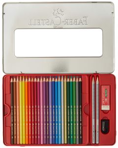 Classic Colored Pencil Tin Set