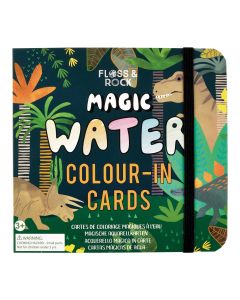 Dinosaur Magic Water Color-In Cards