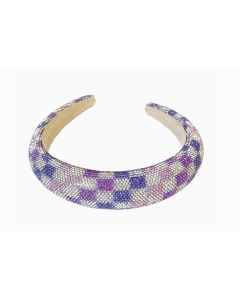 Era Crystal Check Headband