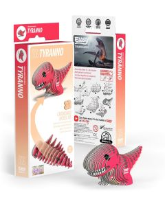 Eugy Tyranno 3D Cardboard Model Kit