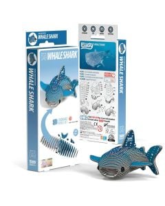Eugy Whale Shark 3D Cardboard Model Kit