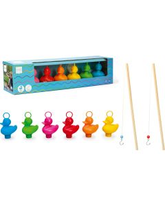 Fishing Rainbow Ducks