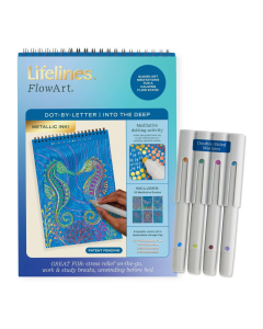 FlowArt Dot-By-Letter Metallic Ink - Into the Deep