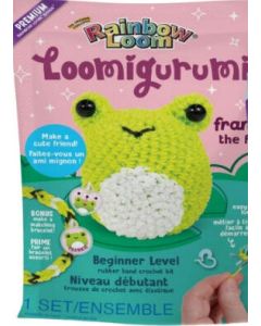 Frog Rainbow Loom Loomigurumi Rubber Band Crochet Kit