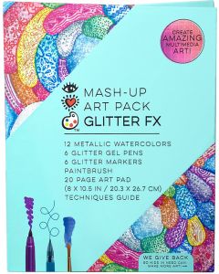 Glitter FX I Heart Art Mash Up