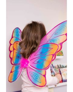 Glitter Rainbow Wings