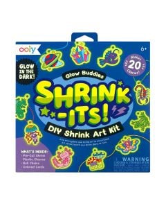 Glow Buddies Shrink-Its! DIY Shrink Art Kit