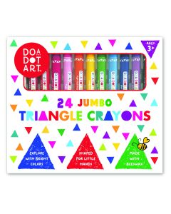 Jumbo Triangular Crayons 24ct