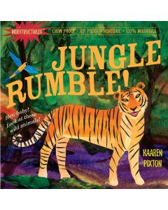Jungle Rumble Indestructible Baby Book